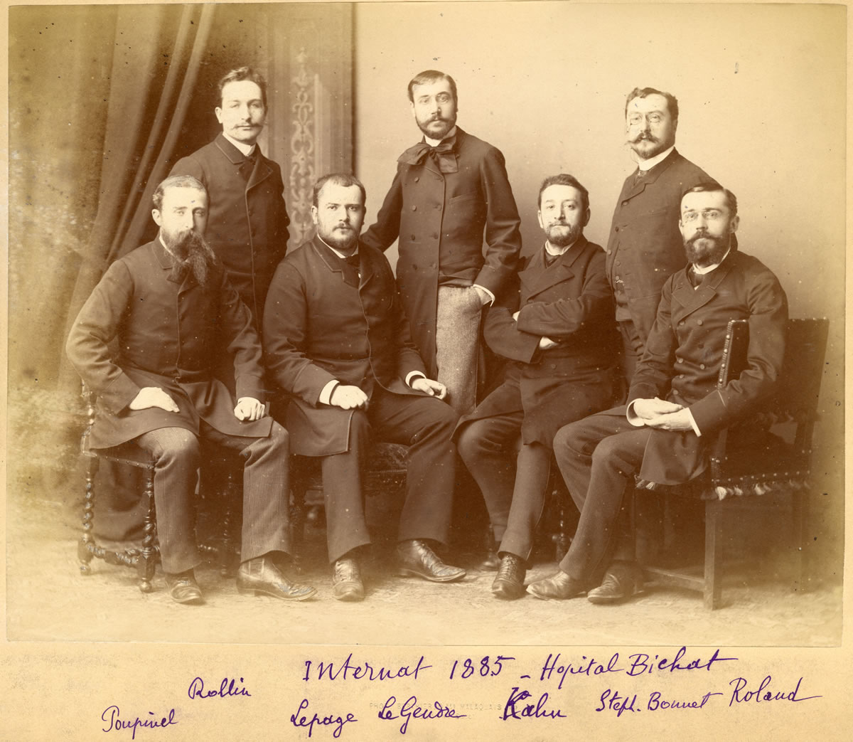 Hopita Bichat 1885 Les Internes