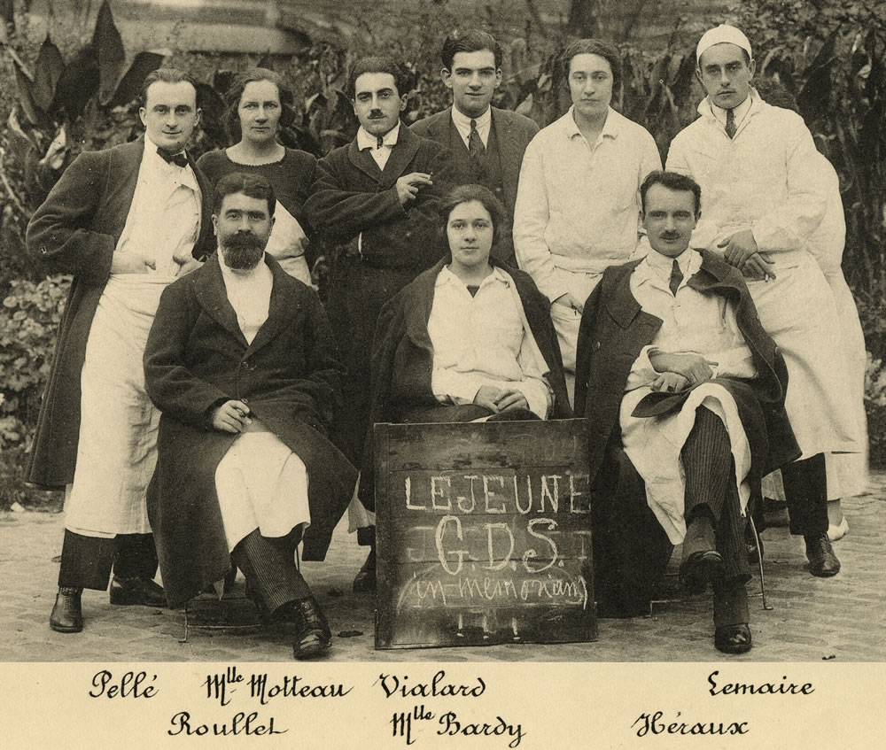 1926 Les internes de l'Hopital Trousseau