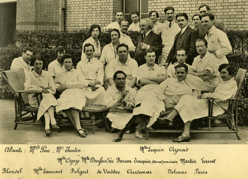 Internes de l'Hopital Cochin 1927