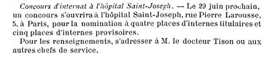 Internat de Saint Joseph